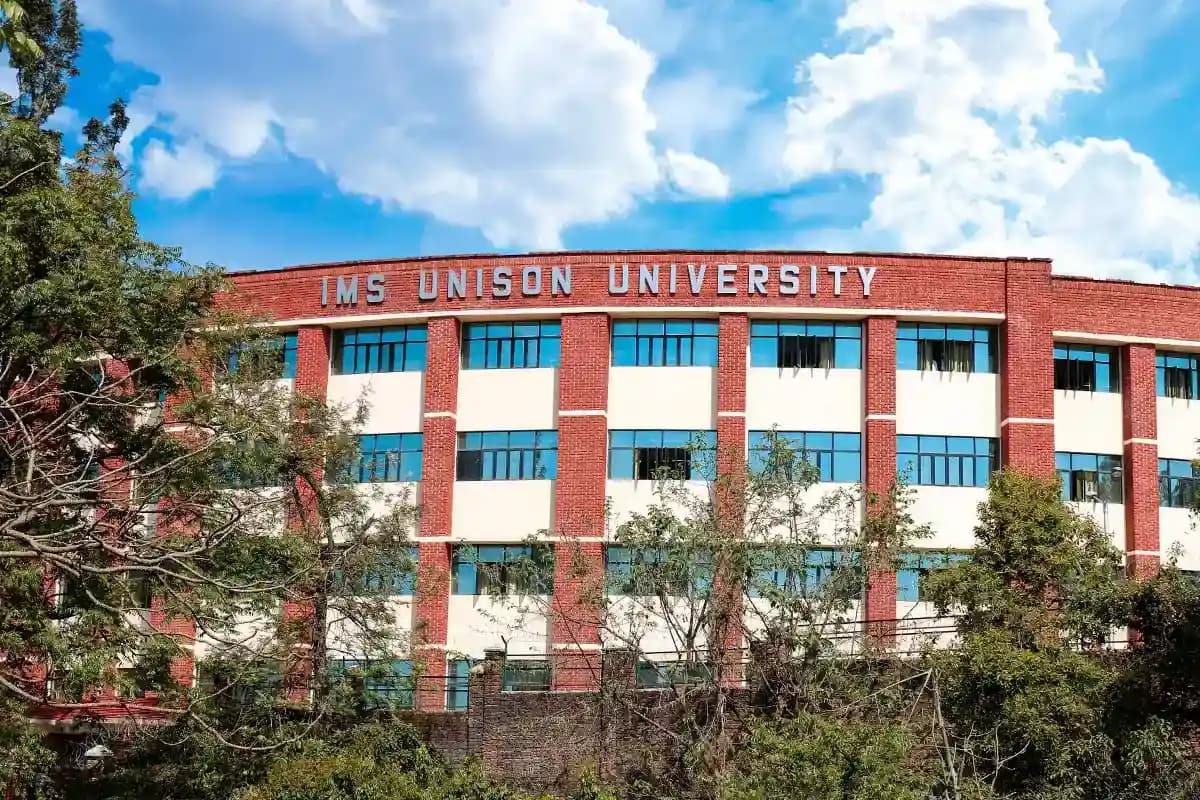 IMS Unision University campus - Top B-School Dehradun